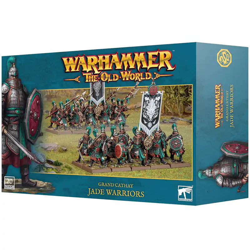Warhammer The Old World Grand Cathay Jade Warriors box