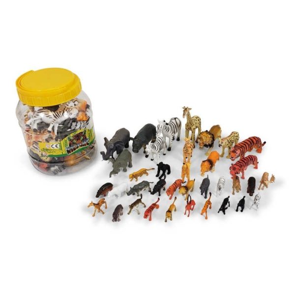 WILD ANIMALS (36PACK TUB)