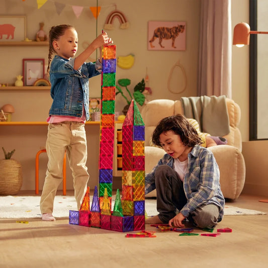 Tytan Magnetic Tiles 220 Piece Playset-Tytan Magnetic Tiles 220 Piece Playset
