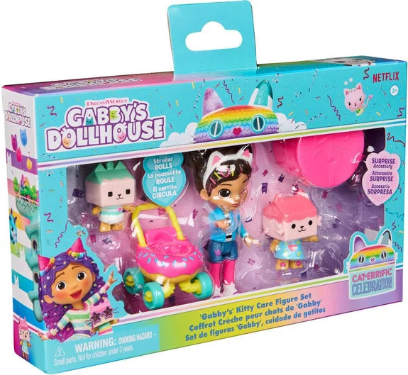 Gabby's Dollhouse Gabby's Kitty Care Figure Set
