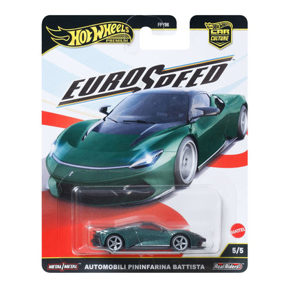 Hot Wheels Euro Speed Automobili Pininfarina Battista in package