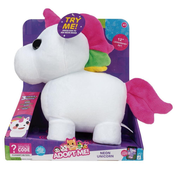 Adopt Me 12" Unicorn Interactive Plush