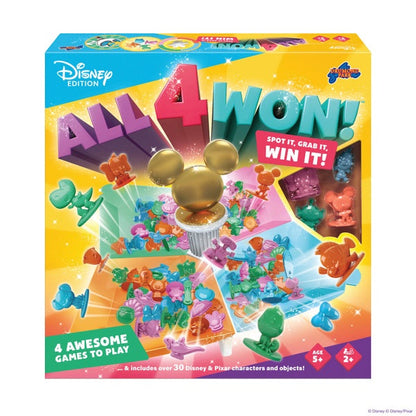 All 4 Won Disney Edition game box