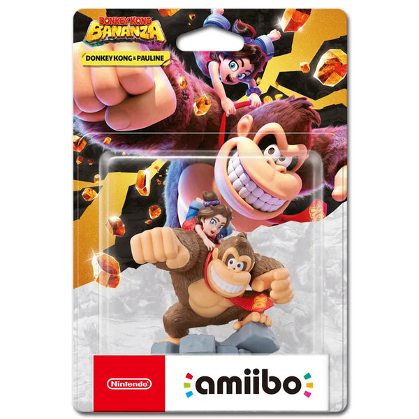 Donkey Kong & Pauline - Donkey Kong Bananza - Nintendo Switch 2 - Amiibo