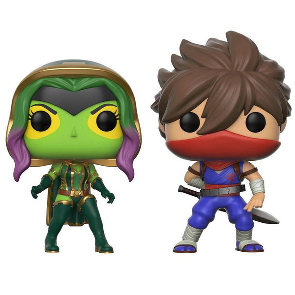 Funko POP: 2 Pack Marvel vs Capcom Gamora vs Strider