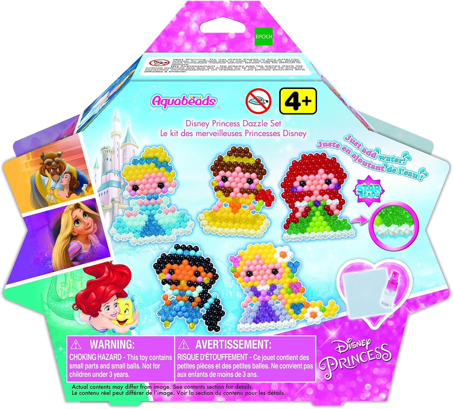 Aquabeads Disney Princess Dazzle Set box