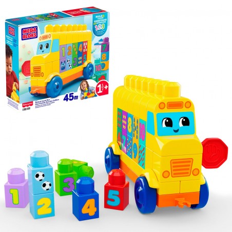 Mega Bloks - Build & Count Bus