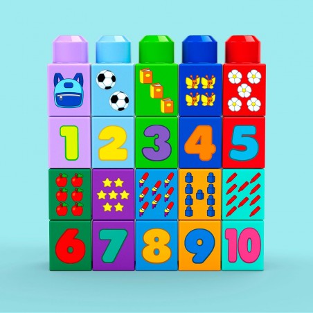 Mega Bloks - Build & Count Bus