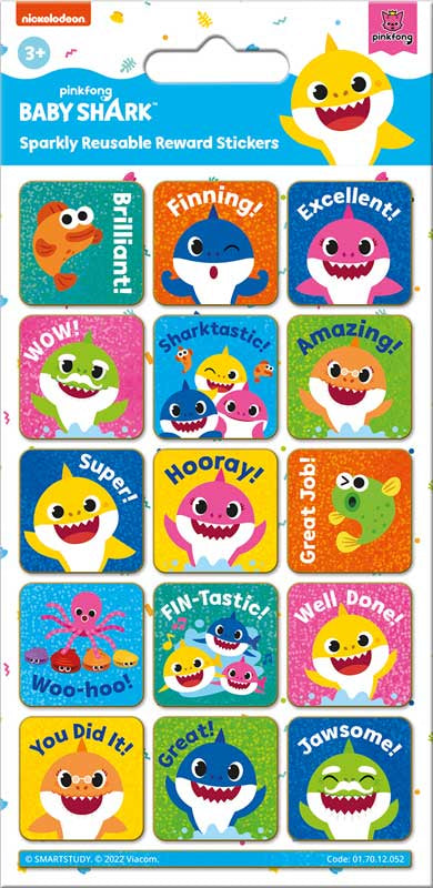 Baby Shark Reward Stickers