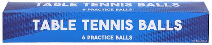 Table Tennis Balls 4 cm - 6 Pack