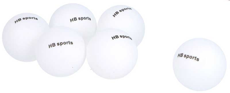 Table Tennis Balls 4 cm - 6 Pack