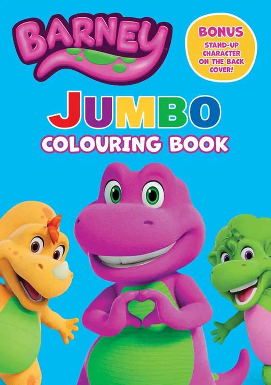 The Magnificent Pink Jumbo Colouring Book