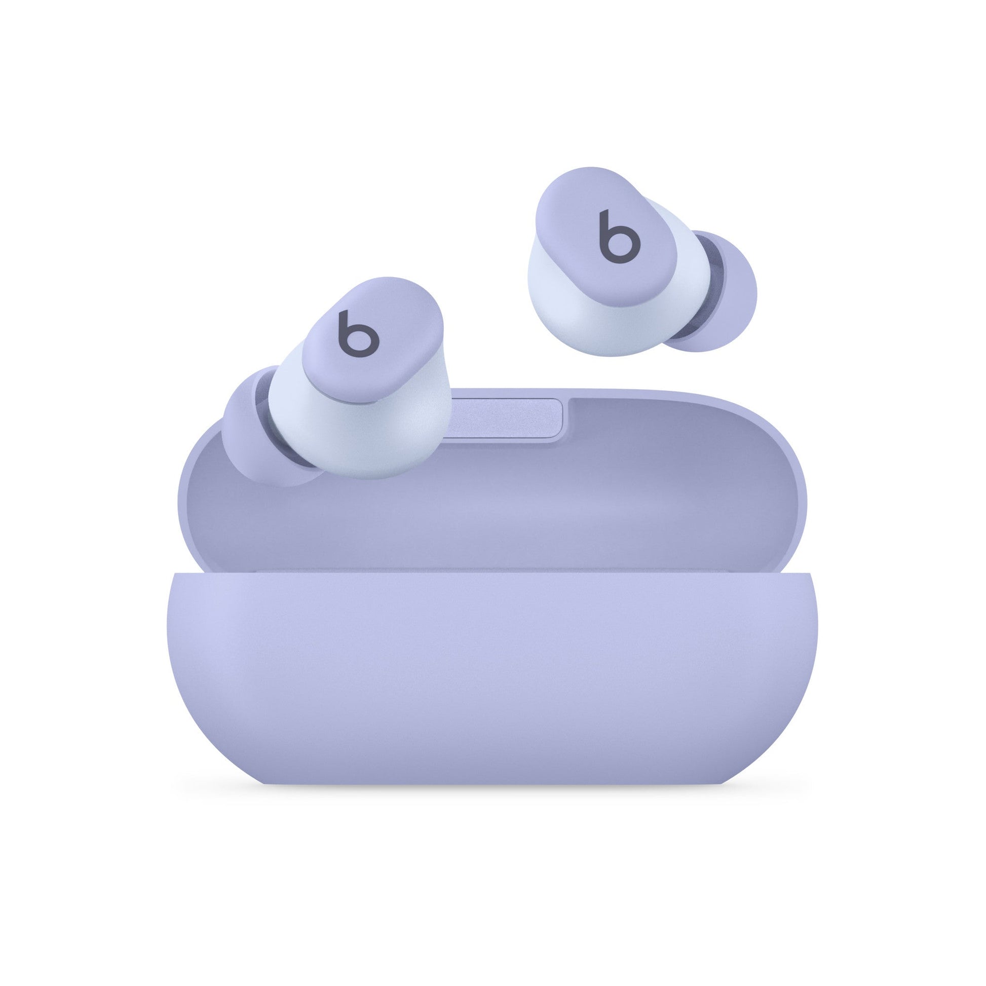 Beats Solo Buds arctic purple true wireless earbuds with case