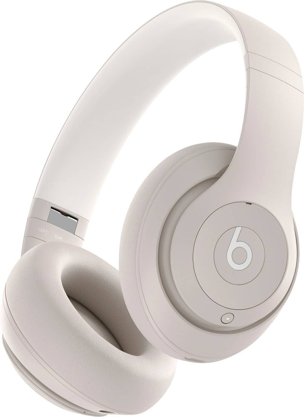 Beats Studio Pro sandstone wireless noise cancelling headphones front view