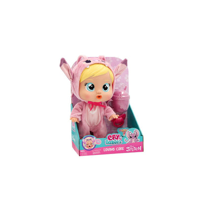 Cry Babies Loving Care Disney Angel Doll - Bebés Llorones Llorones Loving Care Disney Stitch Muñeco Angel