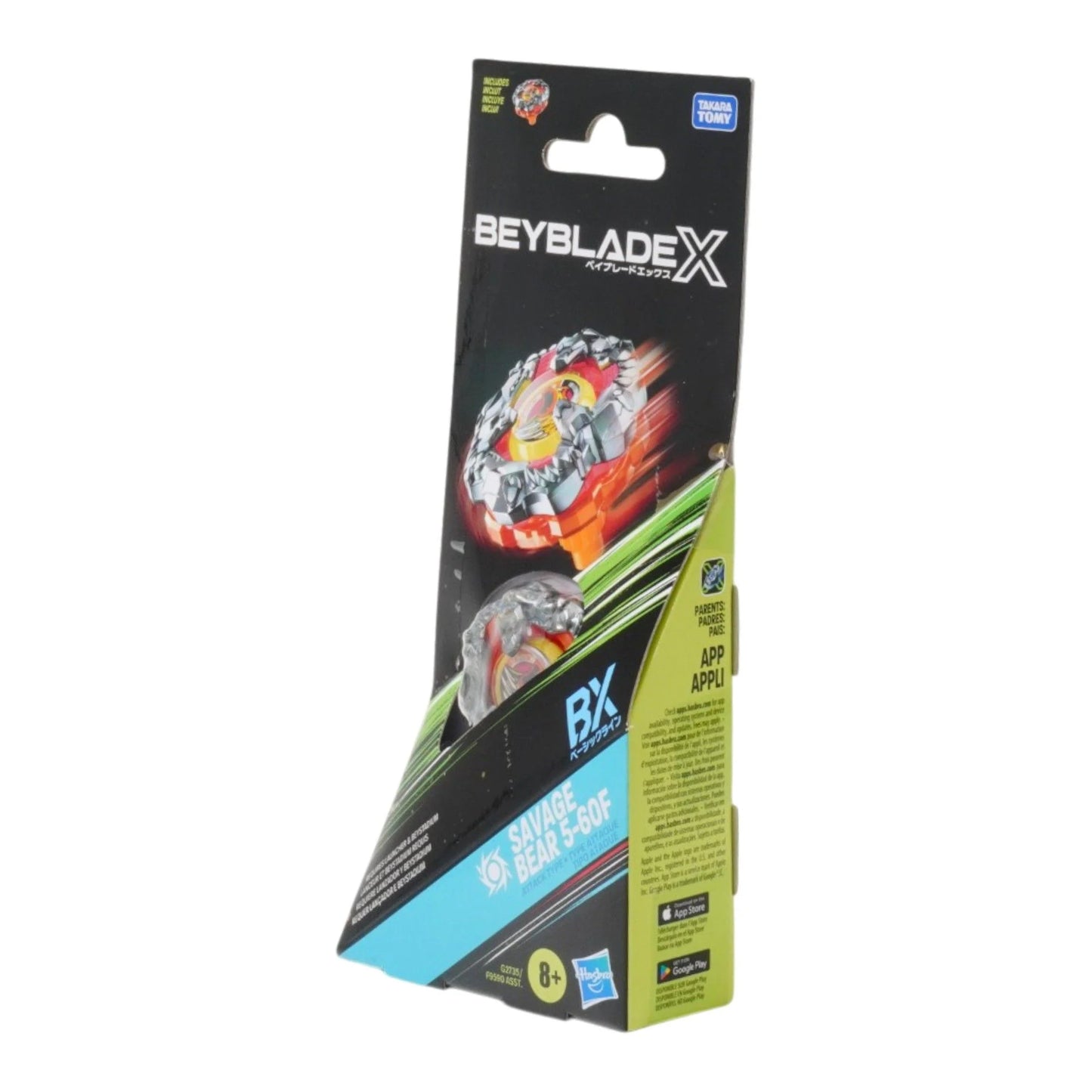 Beyblade X: Savage Bear 5-60F (Attack)