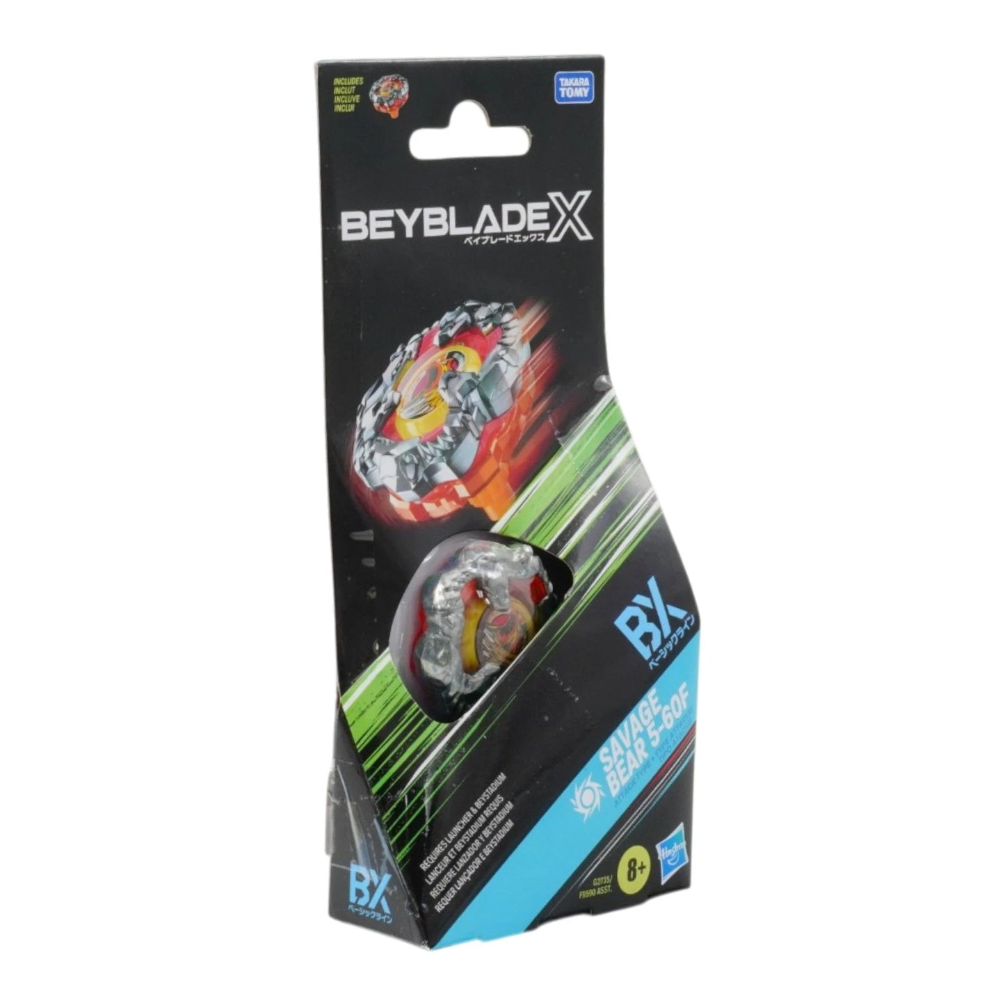 Beyblade X: Savage Bear 5-60F (Attack)