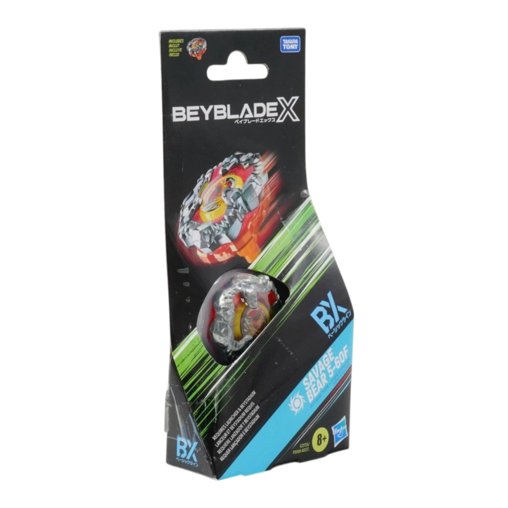 Beyblade X: Savage Bear 5-60F (Attack)