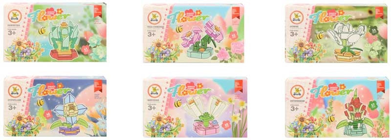 Romantic Flowers Small Block Kit