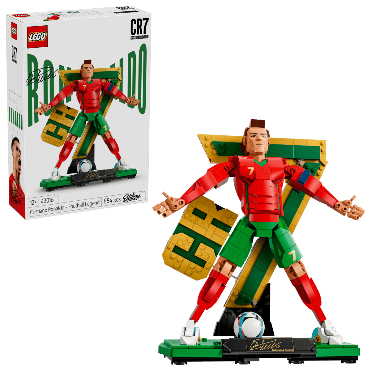 LEGO® | Editions: Cristiano Ronaldo - Soccer Legend (43016)