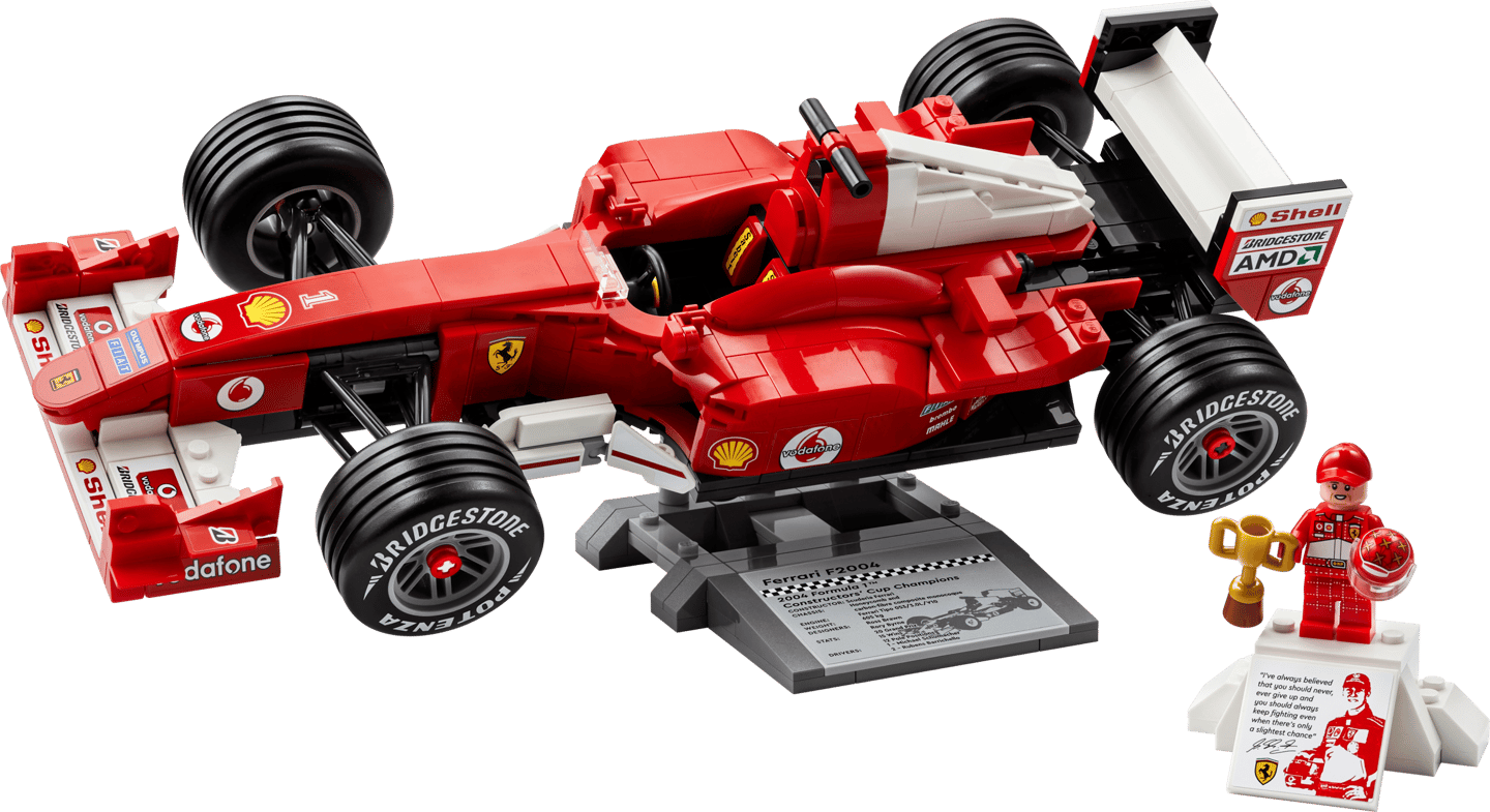 LEGO® | Icons: Ferrari F2004 & Michael Schumacher (11375)