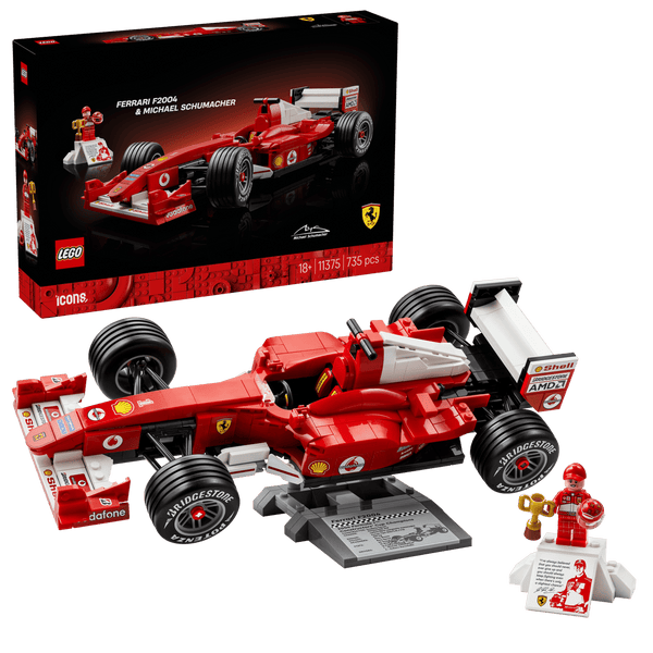 LEGO® | Icons: Ferrari F2004 & Michael Schumacher (11375)