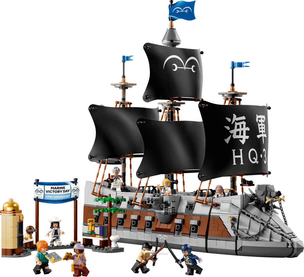 LEGO® | One Piece: Garp's Marine Battleship (75646)
