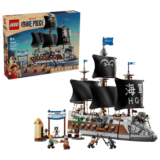 LEGO® | One Piece: Garp's Marine Battleship (75646)