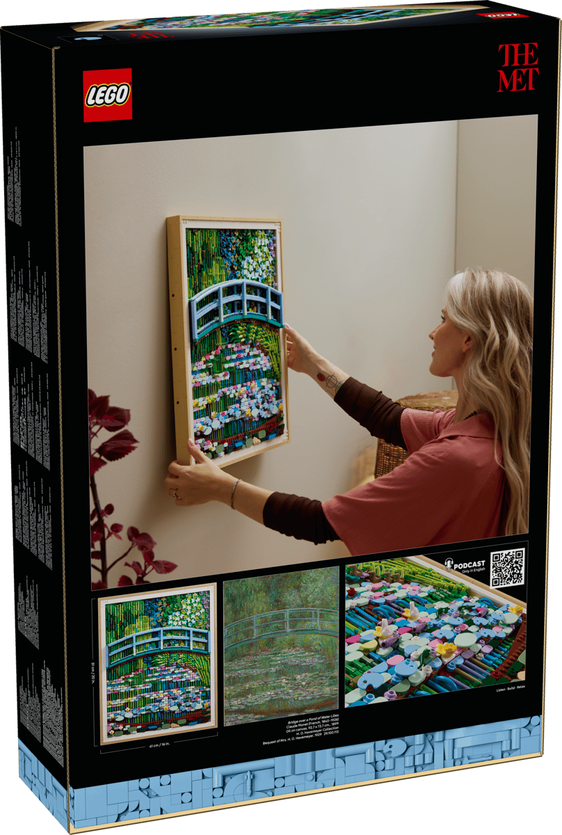 LEGO® | Art: Claude Monet - Bridge over a Pond of Water Lilies (31220)