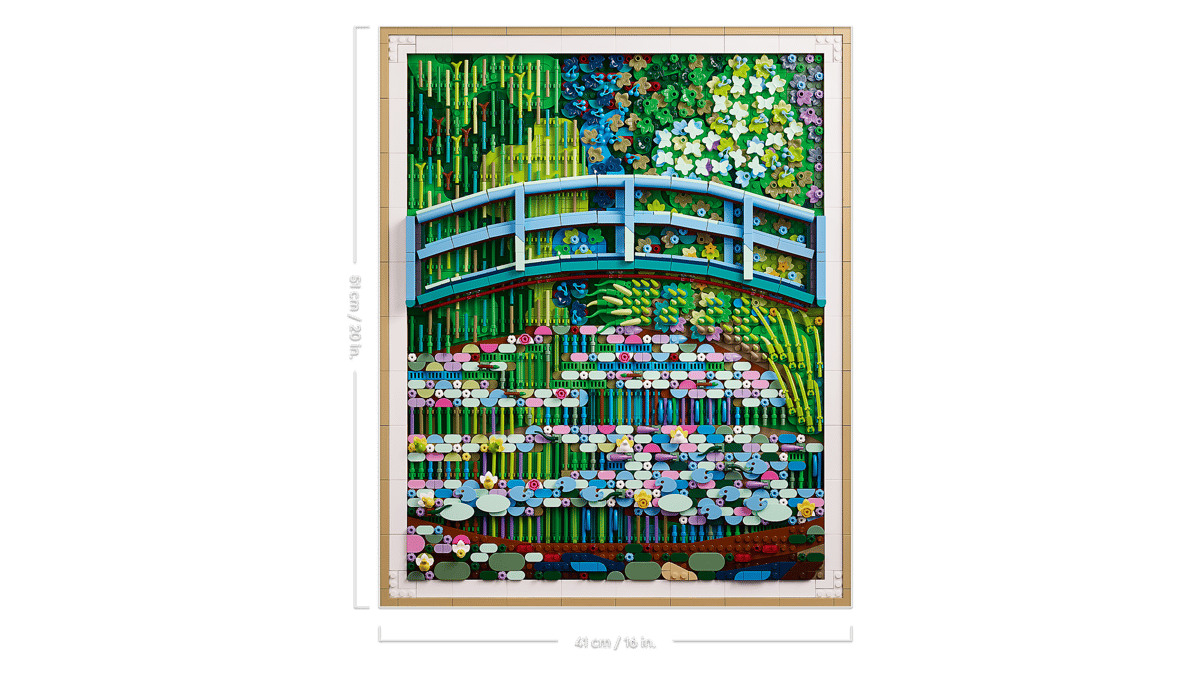 LEGO® | Art: Claude Monet - Bridge over a Pond of Water Lilies (31220)