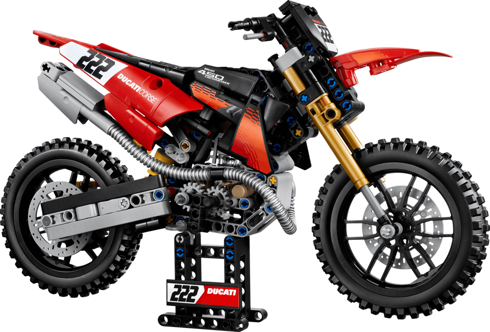 LEGO® | Technic: Ducati Desmo450 MX Factory Motorcycle (42238)