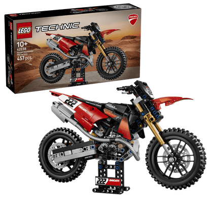 LEGO® | Technic: Ducati Desmo450 MX Factory Motorcycle (42238)