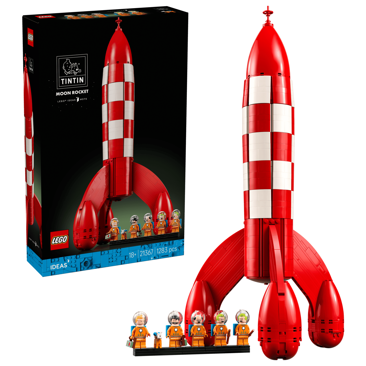 LEGO® | Ideas: Tintin® Moon Rocket (21367)
