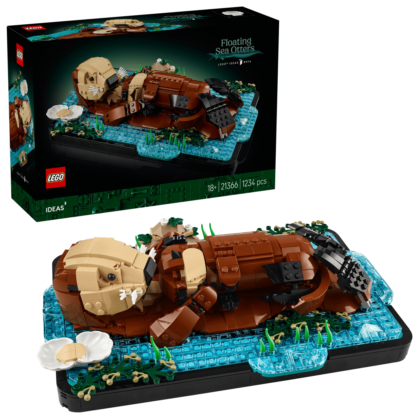 LEGO® | Ideas: Floating Sea Otters (21366)