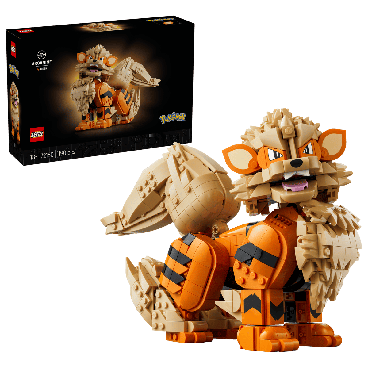 LEGO® | Pokémon: Arcanine (72160)