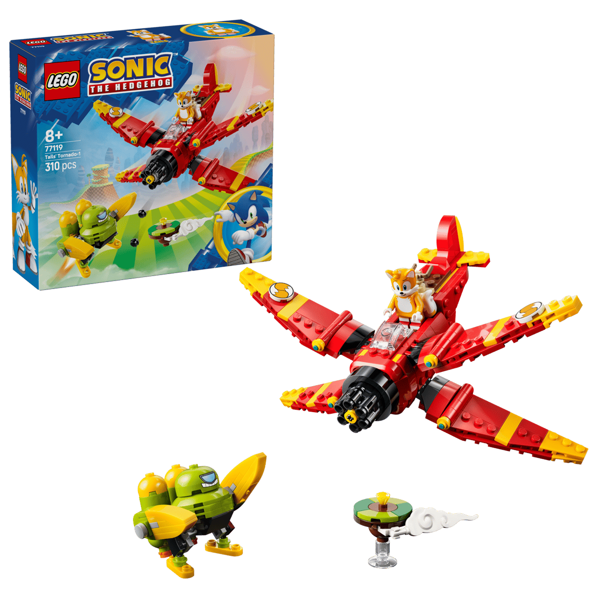 LEGO® | Sonic the Hedgehog: Tails' Tornado-1 (77119)