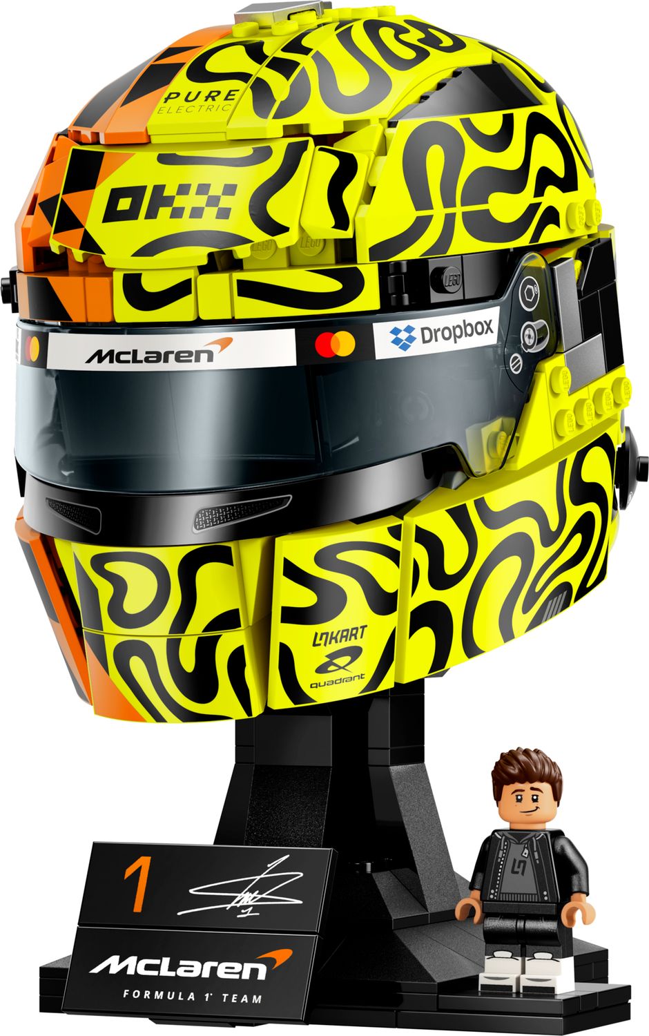 LEGO Editions McLaren Mastercard F1 Team Lando Norris Helmet 43023 box image