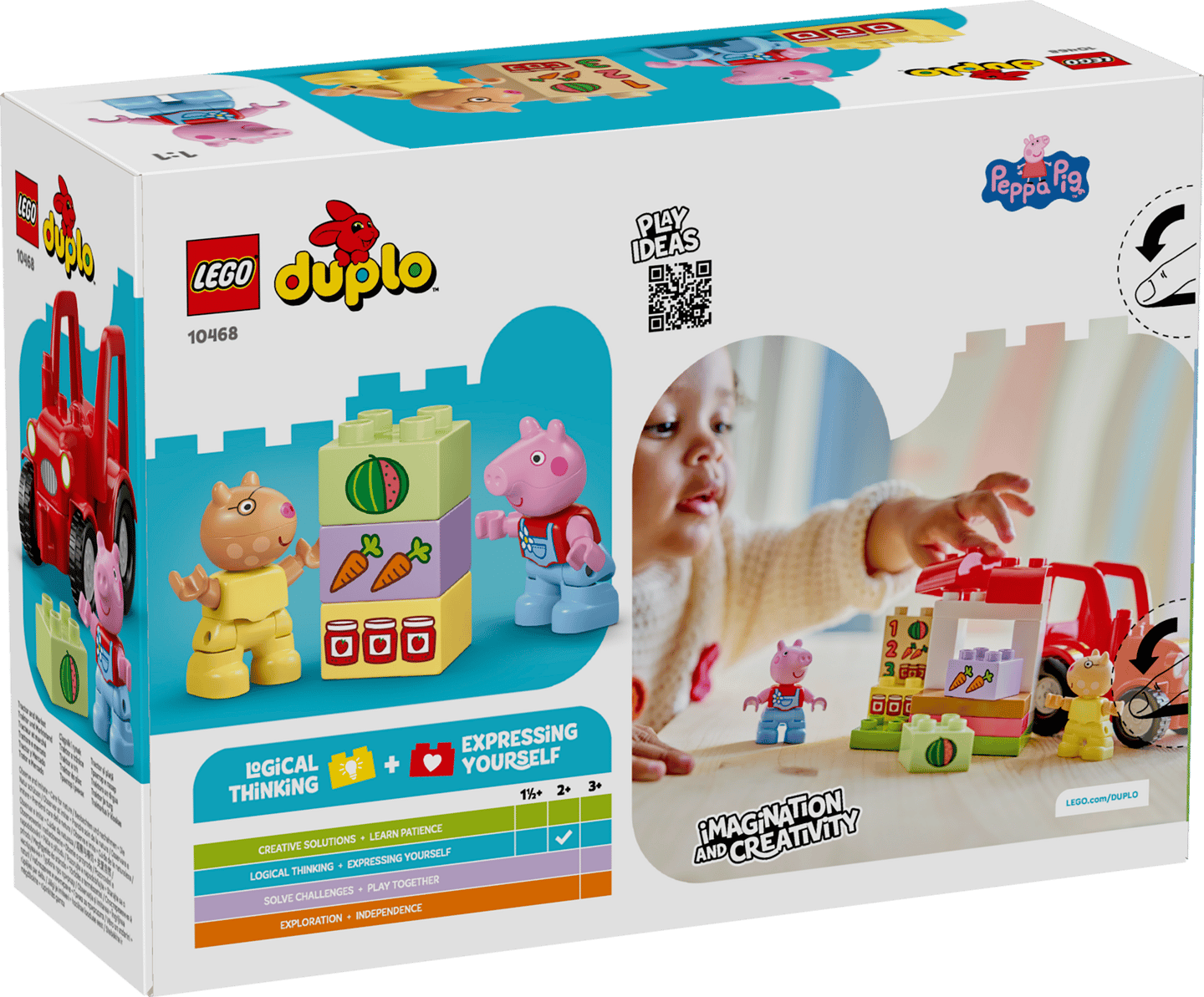 LEGO® | DUPLO: Peppa Pig Tractor and Market (10468)