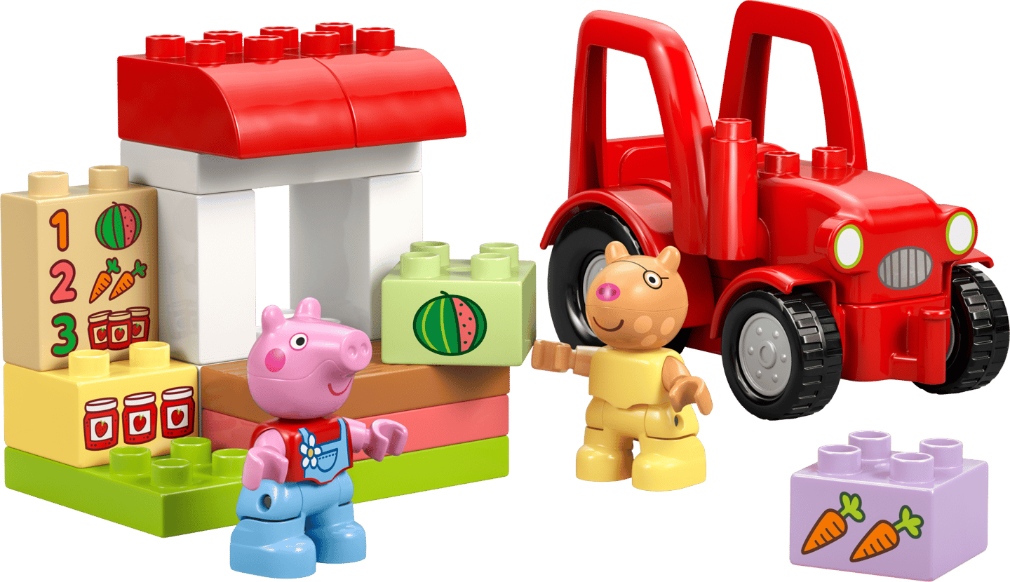 LEGO® | DUPLO: Peppa Pig Tractor and Market (10468)