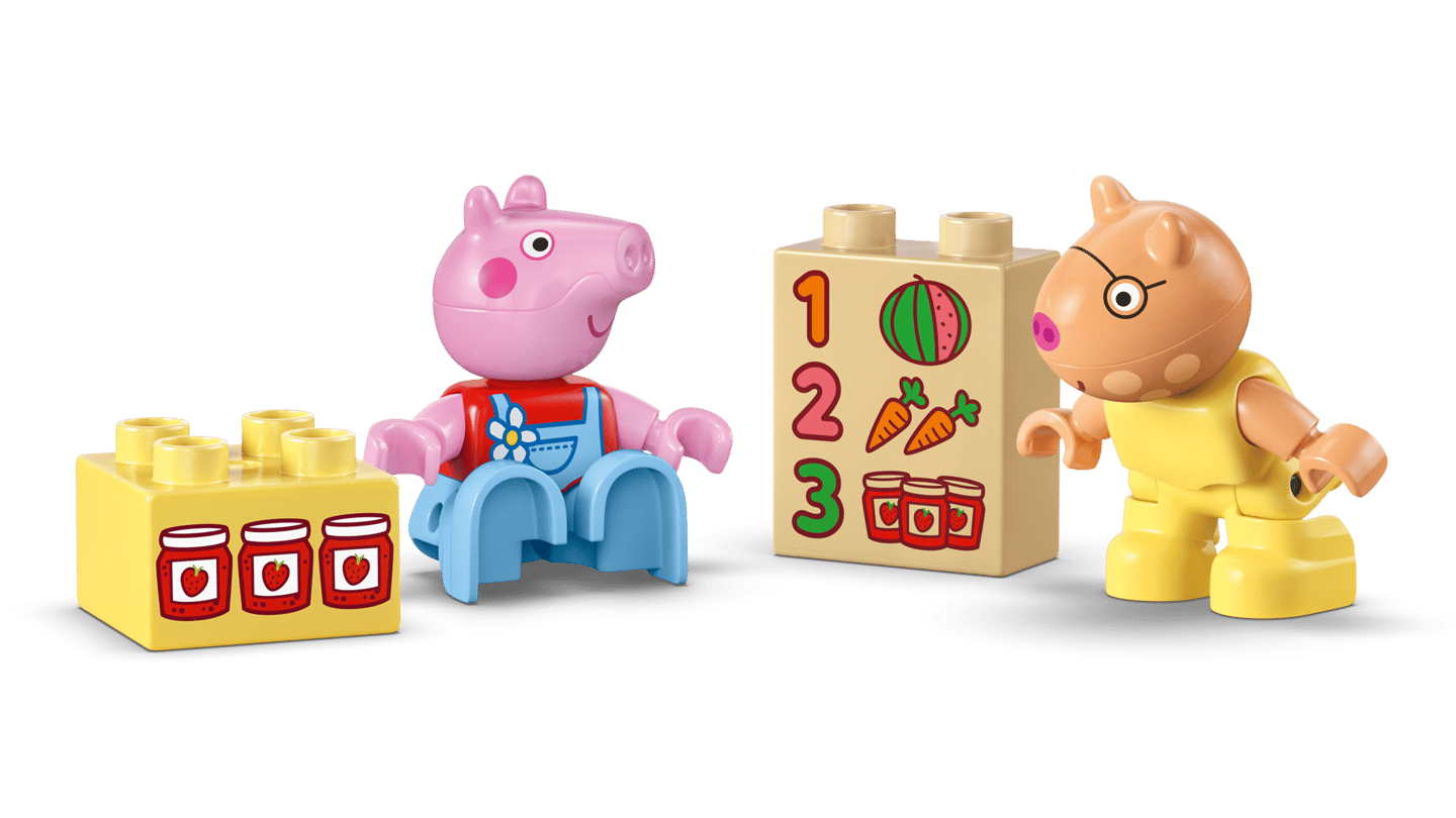 LEGO® | DUPLO: Peppa Pig Tractor and Market (10468)