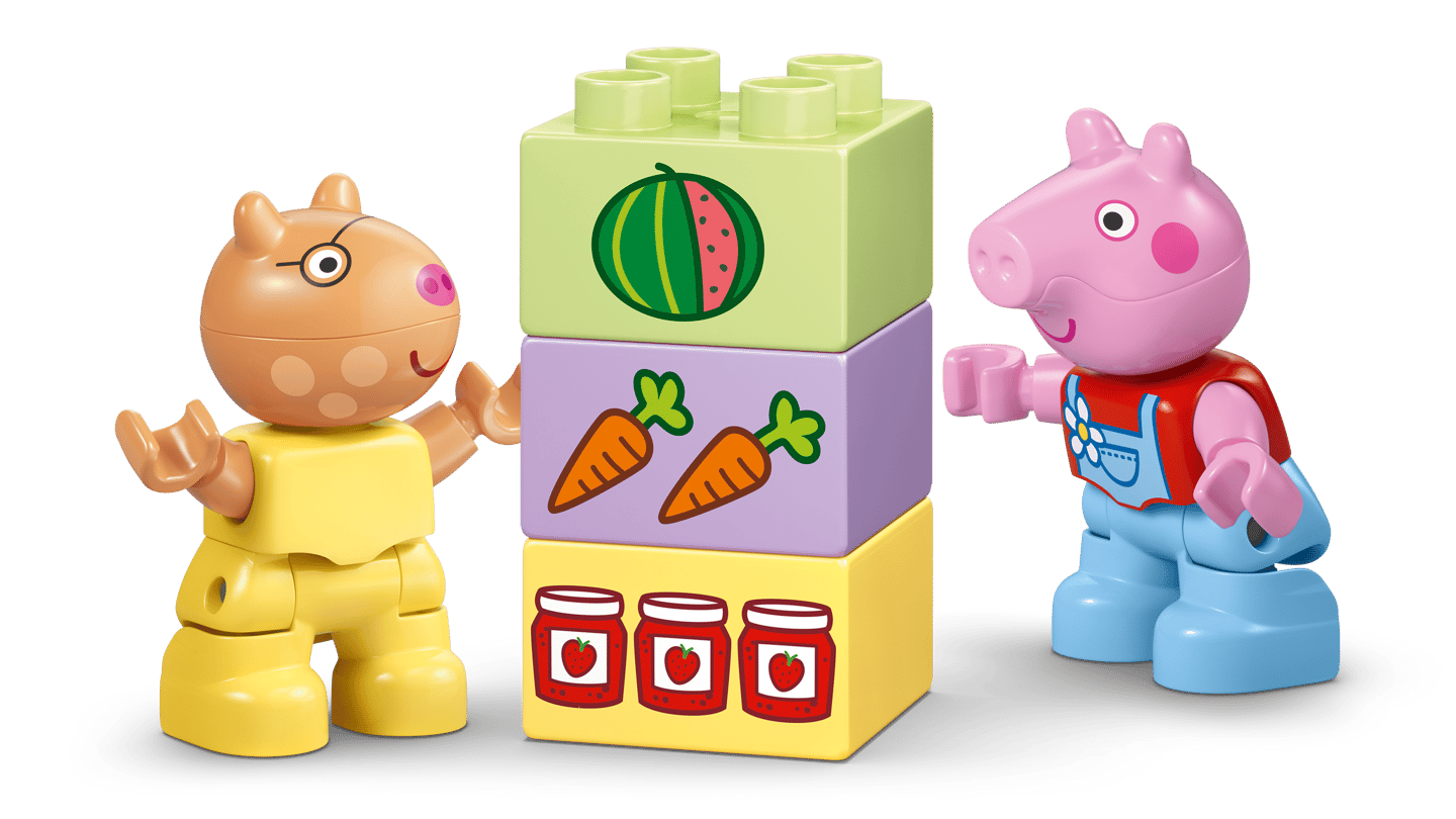 LEGO® | DUPLO: Peppa Pig Tractor and Market (10468)