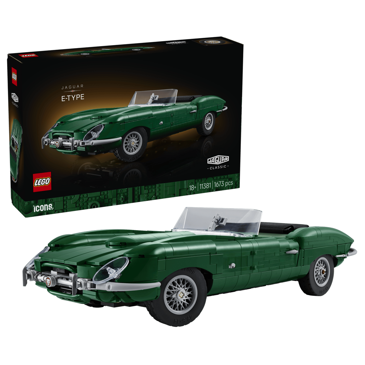 LEGO® | Icons: Jaguar E-Type (11381)