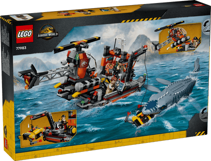 LEGO® | Jurassic World: Mosasaurus Dinosaur Boat Attack (77983)