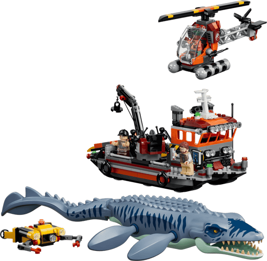 LEGO® | Jurassic World: Mosasaurus Dinosaur Boat Attack (77983)