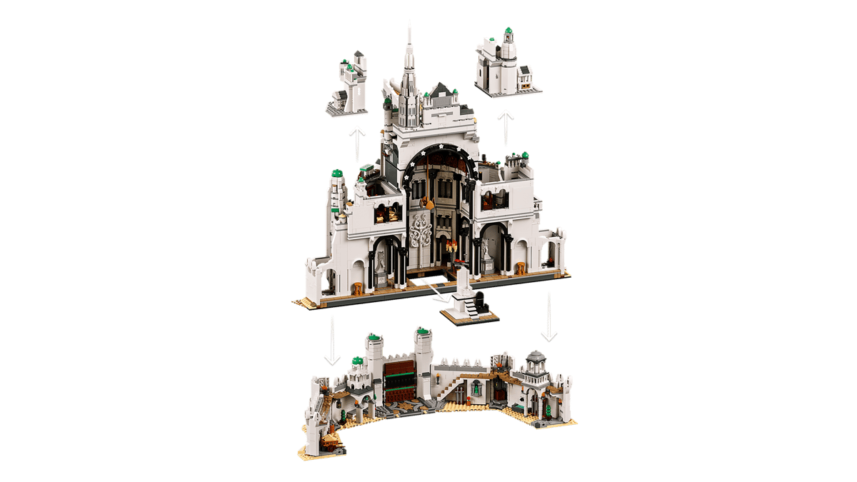 LEGO® | Icons: The Lord of the Rings: Minas Tirith™ (11377)