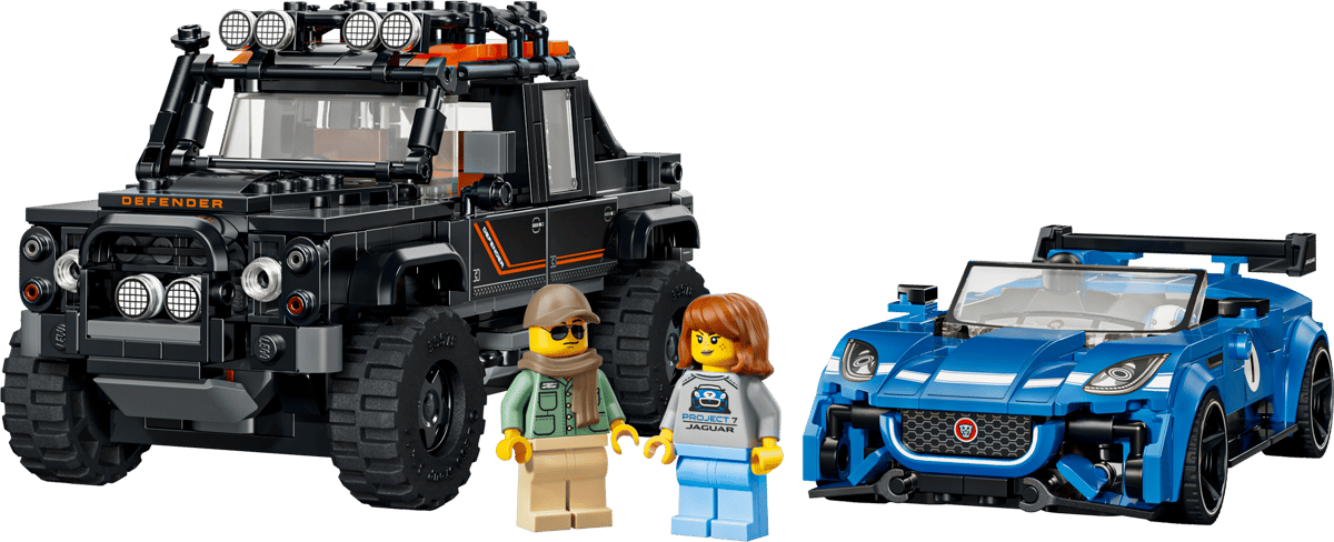 LEGO® | Speed Champions: Jaguar Project 7 and Land Rover Defender (77264)