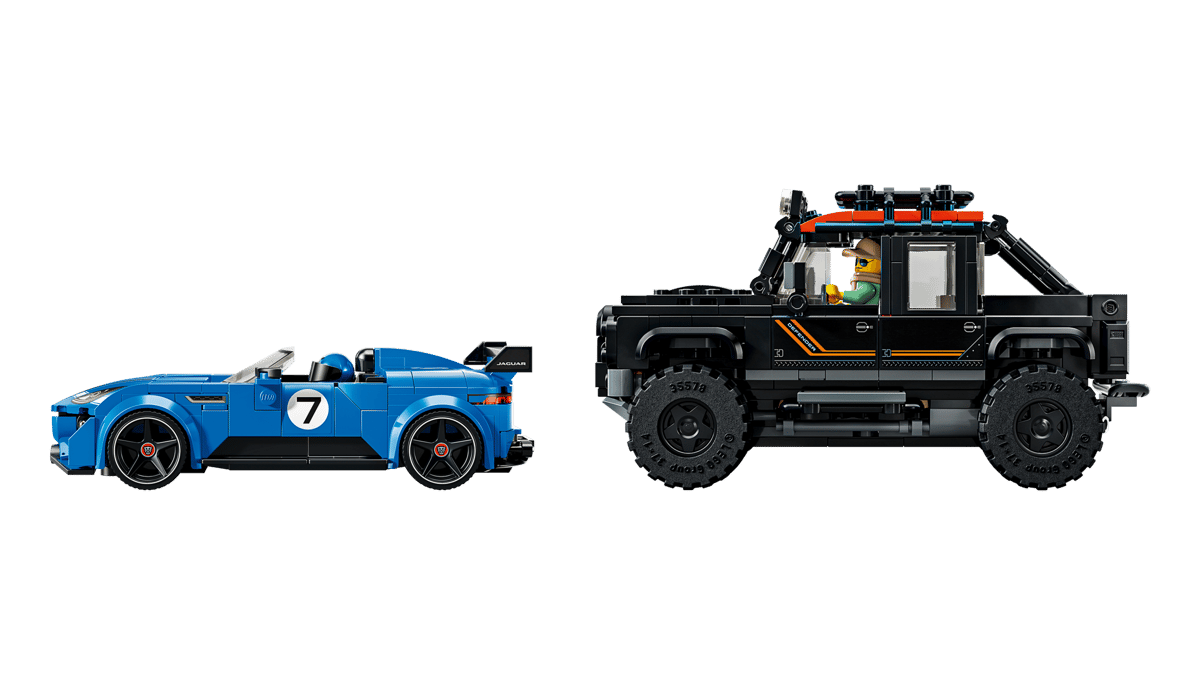LEGO® | Speed Champions: Jaguar Project 7 and Land Rover Defender (77264)