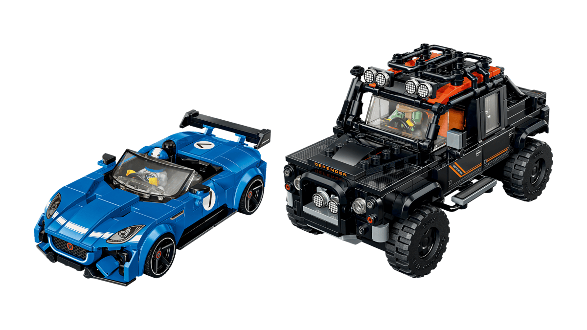 LEGO® | Speed Champions: Jaguar Project 7 and Land Rover Defender (77264)