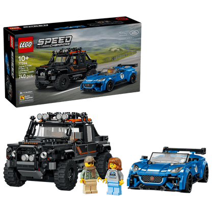 LEGO® | Speed Champions: Jaguar Project 7 and Land Rover Defender (77264)