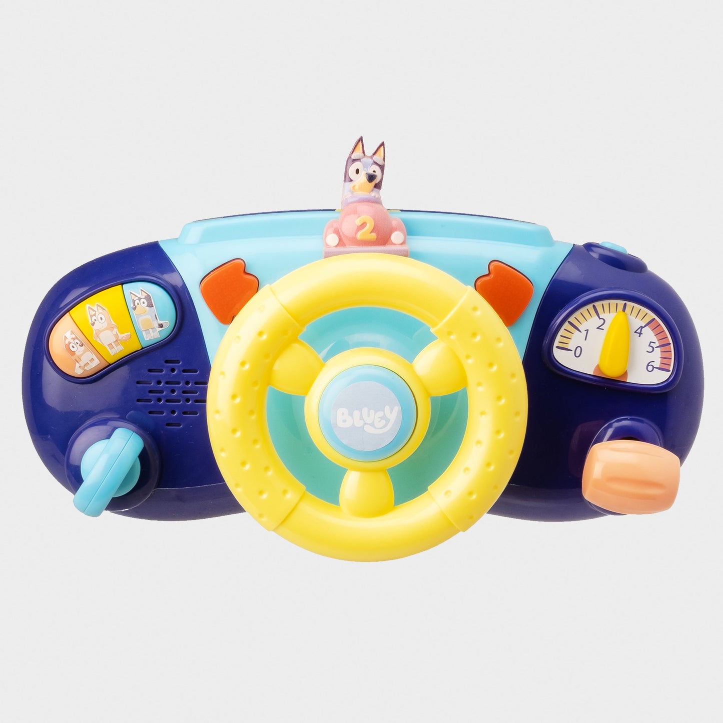Bluey Activity Dashboard toy angle view